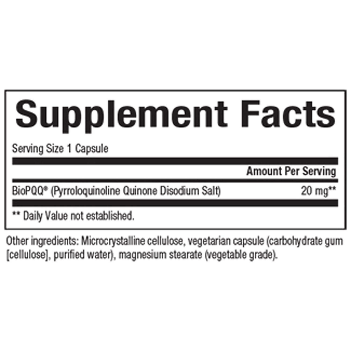 Natural Factors Bio PQQ - 30 Cápsulas Blandas - Haz Tu Pedido