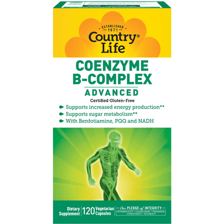 Country Life Coenzyme B Complex Advanced - Cápsulas Vegetarianas - Haz Tu Pedido
