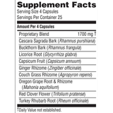 Nature's Sunshine LBS II Lower Bowel Stimulant - 100 Cápsulas - Haz Tu Pedido