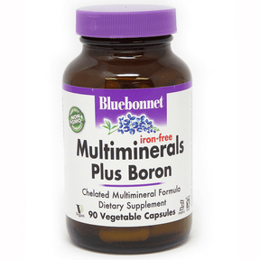 Bluebonnet Multiminerals Plus Boron Iron-Free - Vegetable Capsules - Haz Tu Pedido
