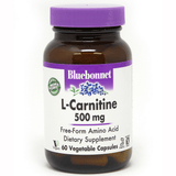 Bluebonnet L-Carnitine - 500 mg - Vegetable Capsules - Haz Tu Pedido