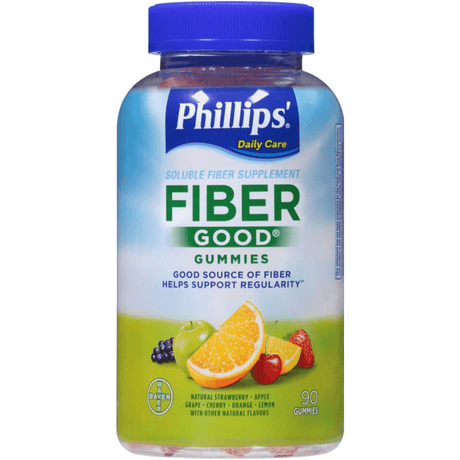 Phillips Fiber Good - Variedad de Frutas - 90 Gomitas - Haz Tu Pedido