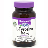 Bluebonnet L-Tyrosine - 500 mg - Vegetable Capsules - Haz Tu Pedido