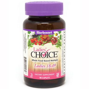 Bluebonnet Ladie's Choice Whole Food Based Multiple Ladies 18-49 - 90 Comprimidos - Haz Tu Pedido