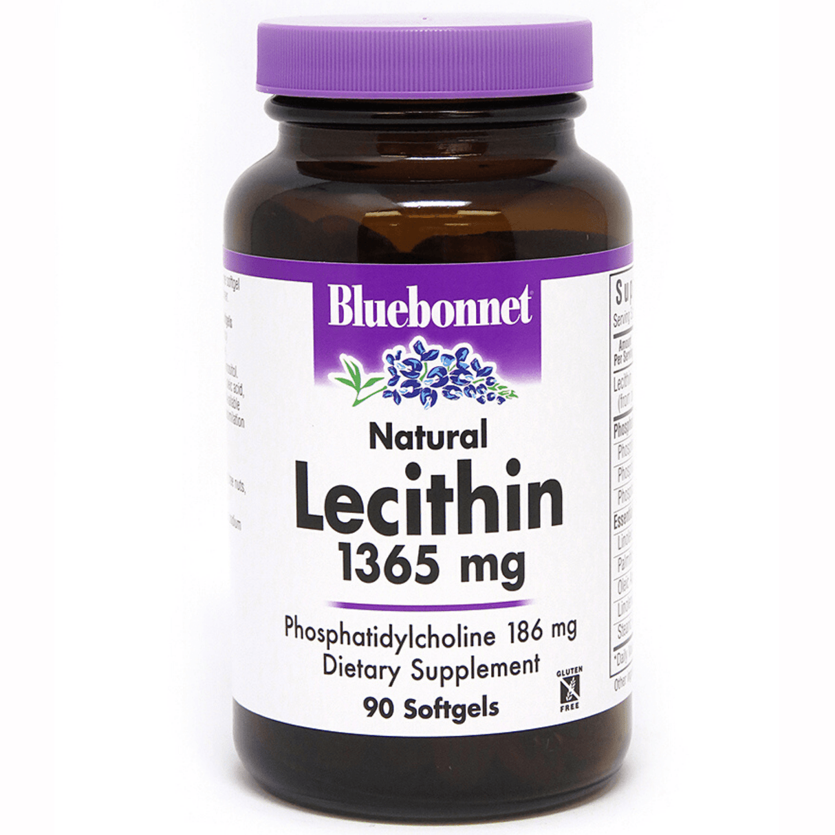 Bluebonnet Natural Lecithin - 1365 mg - Softgels - Haz Tu Pedido