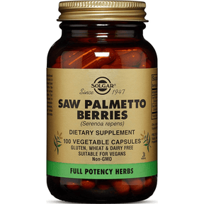 Solgar Saw Palmetto Berries - 100 Cápsulas De Origen Vegetal - Haz Tu Pedido