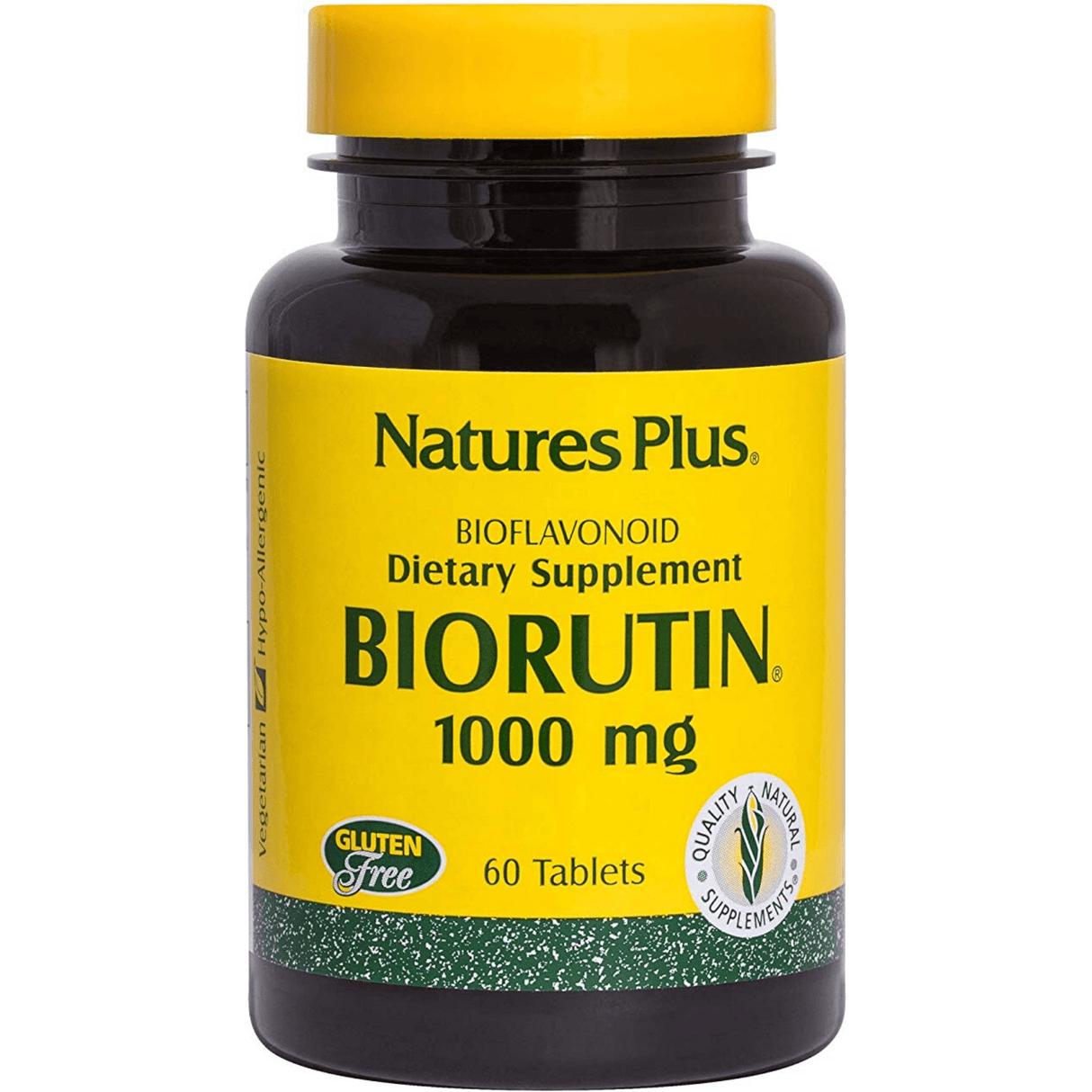 Natures Plus Biorutin 1000mg - 60 Tabletas - Haz Tu Pedido