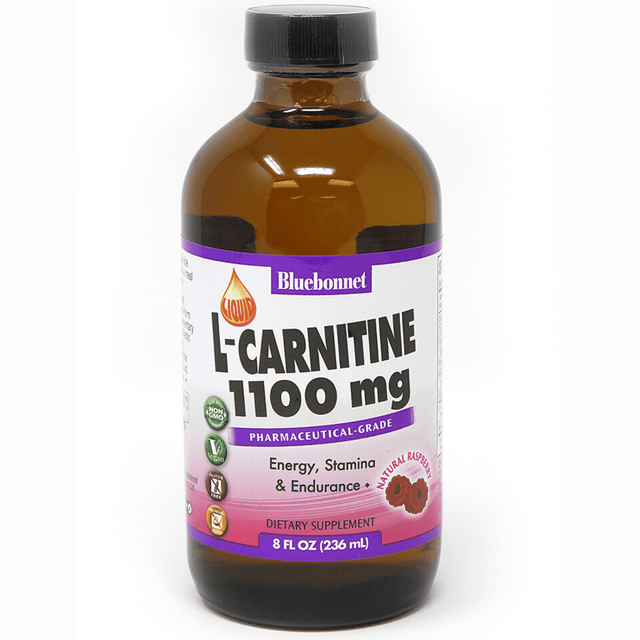 Bluebonnet Liquid L-Carnitine - 1100 mg - 236 ml - Haz Tu Pedido