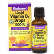Bluebonnet Liquid Vitamin D3 Drops - 1000 IU - Cítricos - 30 ml - Haz Tu Pedido