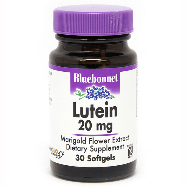 Bluebonnet Lutein - 20 mg - Softgels - Haz Tu Pedido