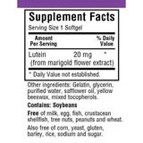 Bluebonnet Lutein - 20 mg - Softgels - Haz Tu Pedido