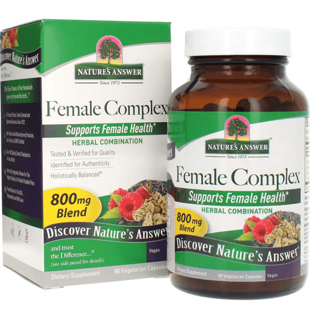 Natures Answer Female Complex - 90 Cápsulas Vegetarianas - Haz Tu Pedido