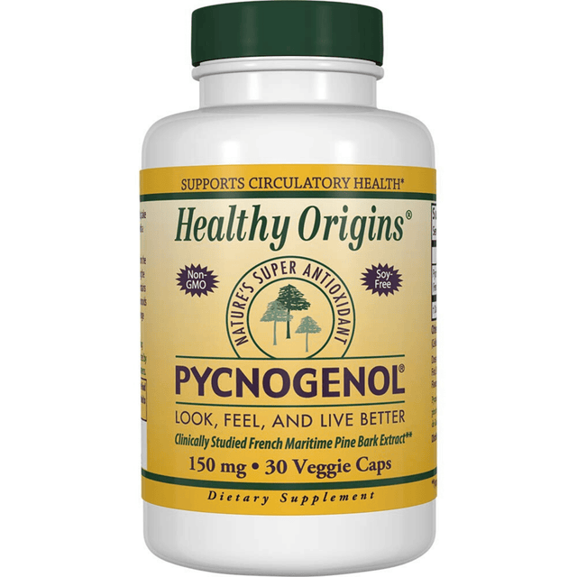 Healthy Origins Pycnogenol 150 mg - Haz Tu Pedido