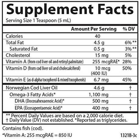 Carlson Cod Liver Oil - Haz Tu Pedido