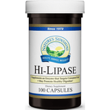 Nature's Sunshine Hi Lipase - 100 Cápsulas - Haz Tu Pedido