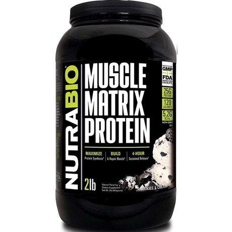 NutraBio Muscle Matrix Protein - 2 lb - Haz Tu Pedido