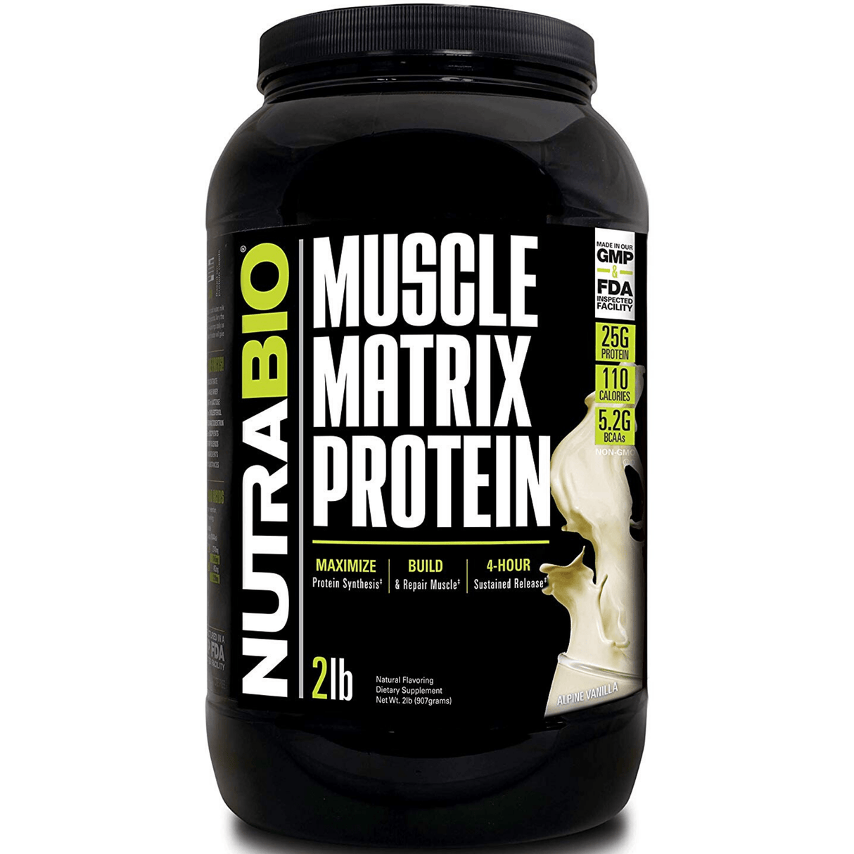 NutraBio Muscle Matrix Protein - 2 lb - Haz Tu Pedido