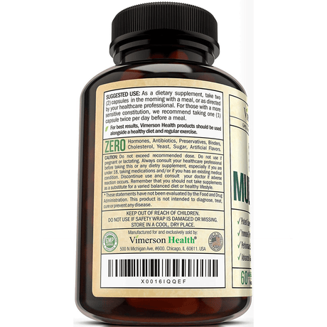 Vimerson Health Men's Multivitamin - 60 Capsulas Naturales - Haz Tu Pedido
