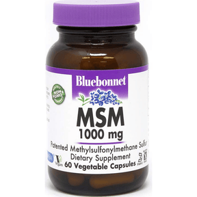 Bluebonnet Msm 1000 Mg - 60 Vegetable Capsules - Haz Tu Pedido