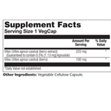 Solaray Vitex Berry Extract - 60 Capsulas De Origen Vegetal - Haz Tu Pedido