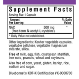 Bluebonnet NAC 500 mg - Haz Tu Pedido