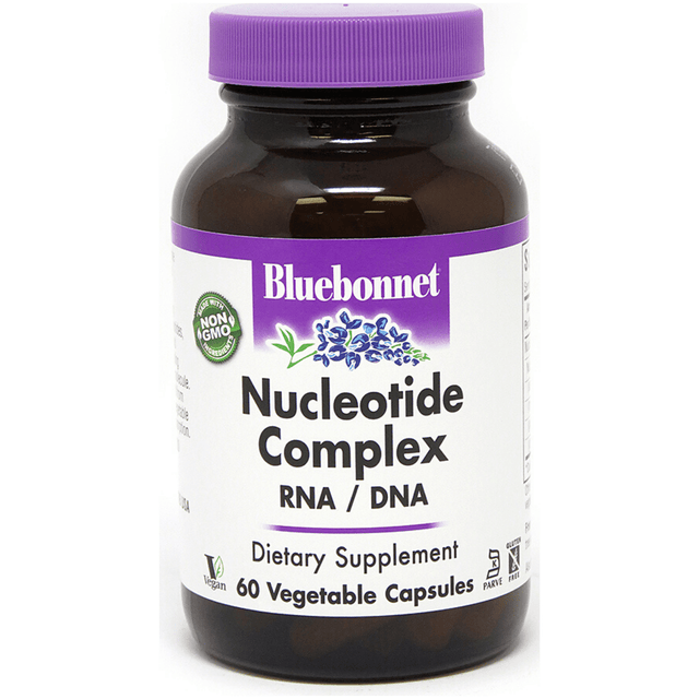 Bluebonnet Nucleotide Complex - 60 Capsulas De Origen Vegetal - Haz Tu Pedido