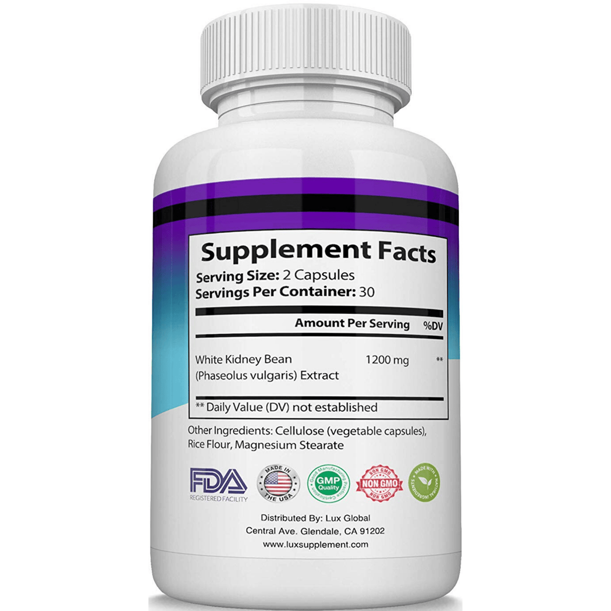 Lux Supplement Keto Blocker - 60 Capsulas - Haz Tu Pedido