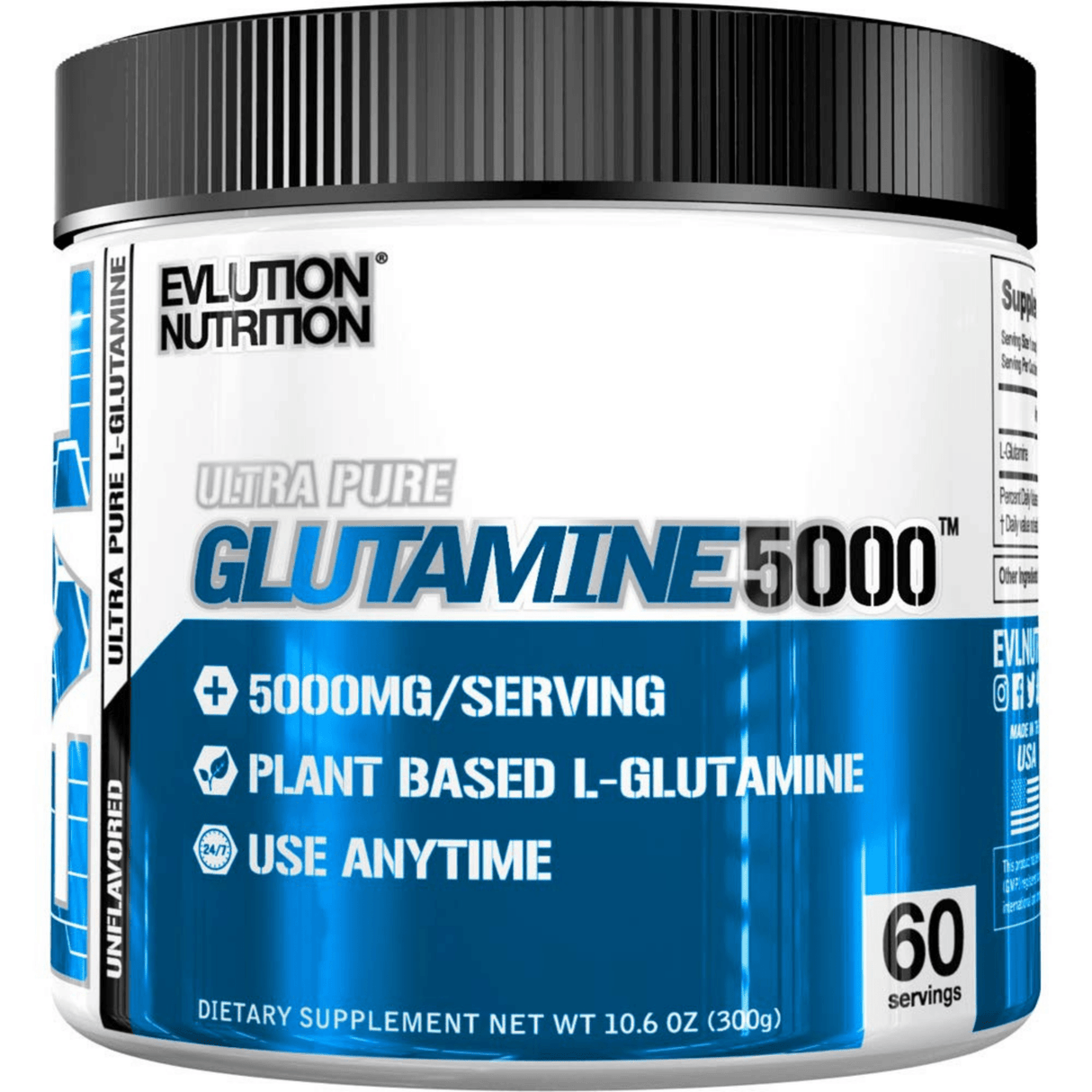Evlution Nutrition Glutamine 5000 - Polvo - Haz Tu Pedido