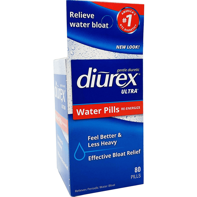 Diurex Ultra Water Pills Re-Energize - 80 Píldoras - Haz Tu Pedido