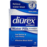 Diurex Ultimate Water Pills Re-Energizing - 60 Píldoras - Haz Tu Pedido