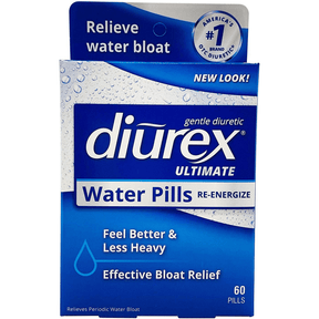 Diurex Ultimate Water Pills Re-Energizing - 60 Píldoras - Haz Tu Pedido