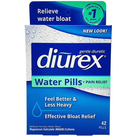 Diurex Water Pills with Pain Relief - 42 Píldoras - Haz Tu Pedido