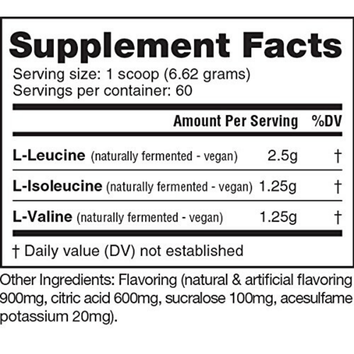 NutraBio BCAA 5000 - 60 Servicios - Haz Tu Pedido