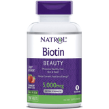 Natrol Biotin Fast Dissolve 5.000 mcg - Strawberry - Tablets - Haz Tu Pedido