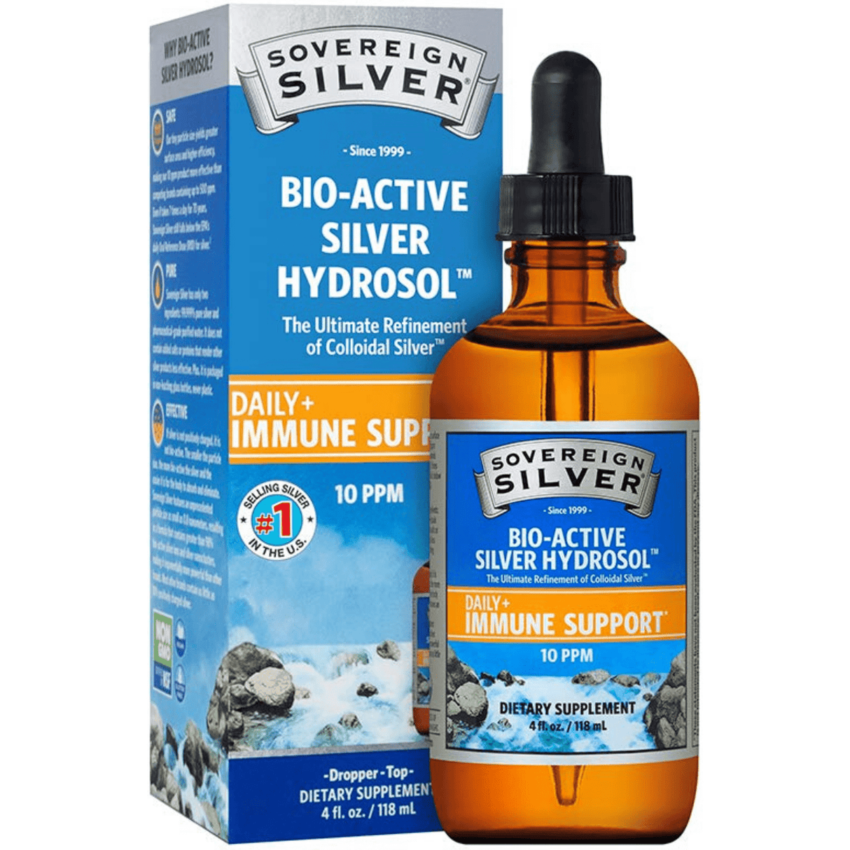Sovereign Silver Bio-Active Silver Hydrosol - Haz Tu Pedido