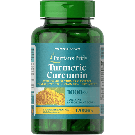 Puritans Pride Turmeric Curcumin 1000 mg - Haz Tu Pedido