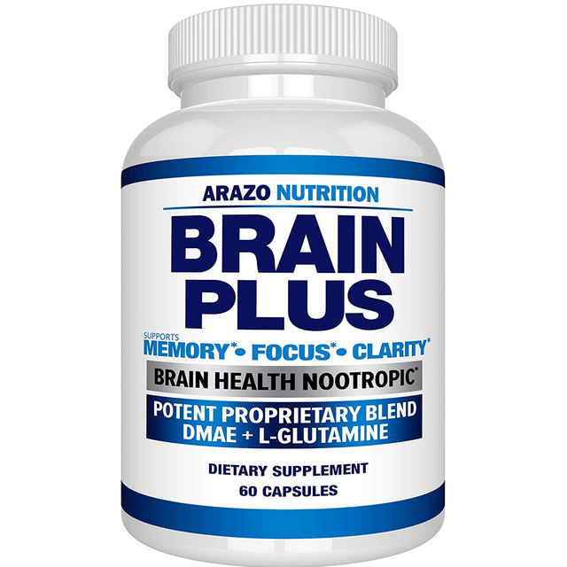 Arazo Nutrition Brain Plus - 60 Cápsulas - Haz Tu Pedido