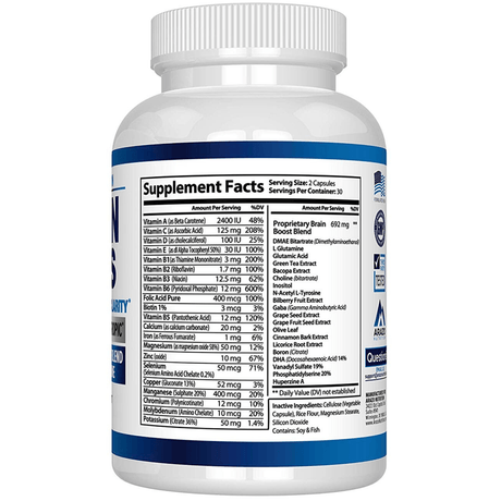 Arazo Nutrition Brain Plus - 60 Cápsulas - Haz Tu Pedido
