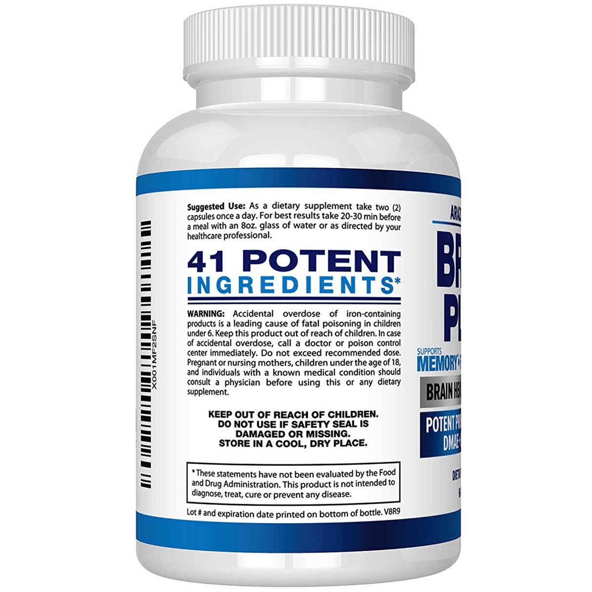 Arazo Nutrition Brain Plus - 60 Cápsulas - Haz Tu Pedido