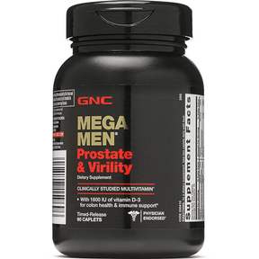 GNC Mega Men Prostate And Virility - 90 Comprimidos - Haz Tu Pedido