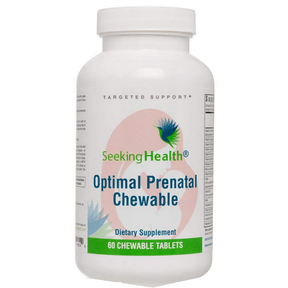 Seeking Health Optimal Prenatal Chewable - 60 Tabletas Masticable - Haz Tu Pedido