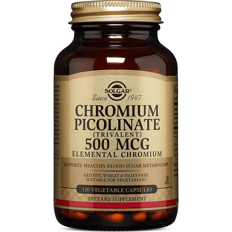 Solgar Chromium Picolinate 500 mcg - Haz Tu Pedido