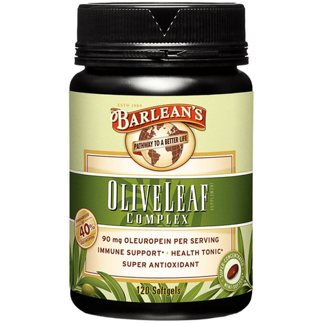 Barlean’s Olive Leaf Complex - 120 Cápsulas Blandas - Haz Tu Pedido