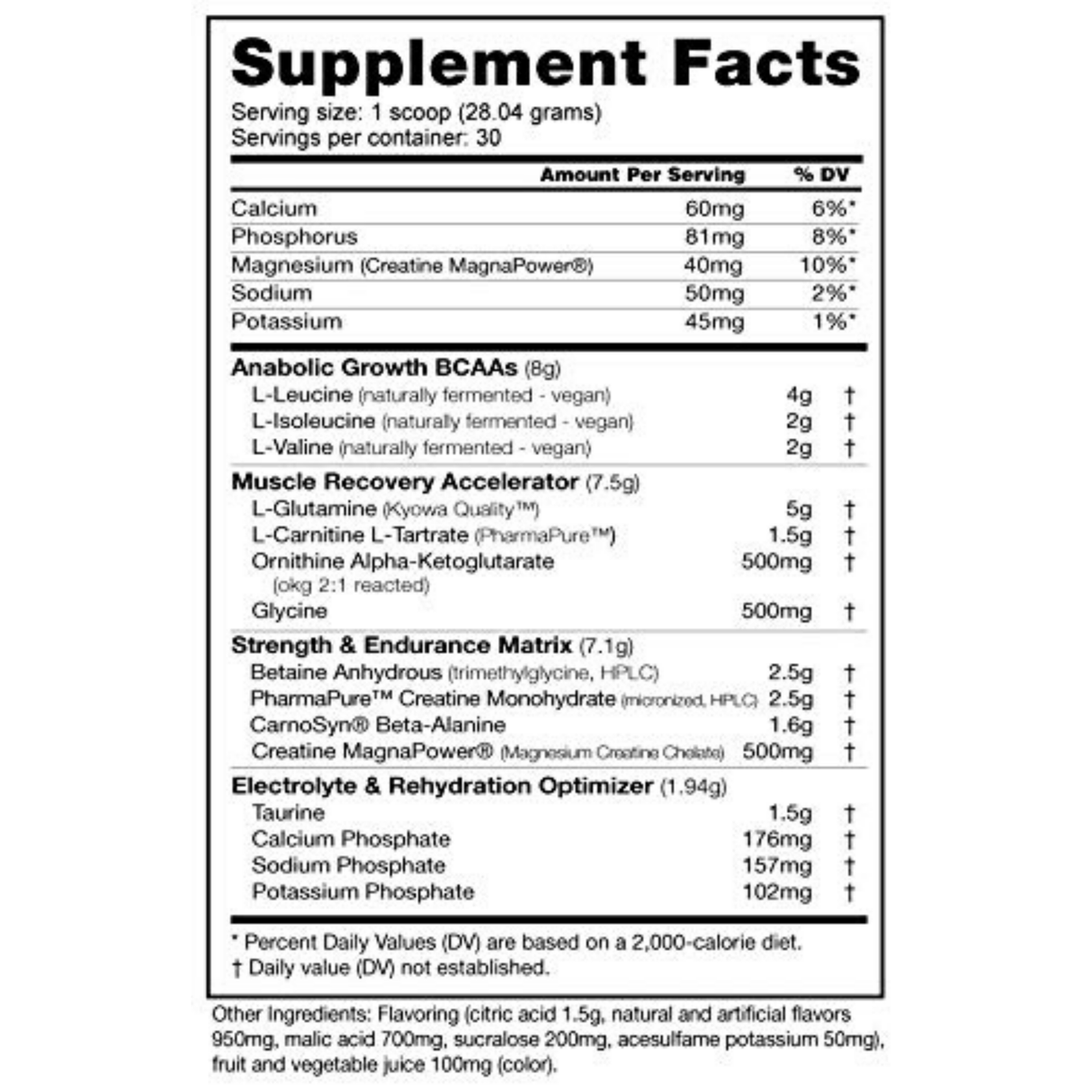 NutraBio Reload Recovery Matrix - Haz Tu Pedido