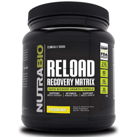 NutraBio Reload Recovery Matrix - Haz Tu Pedido