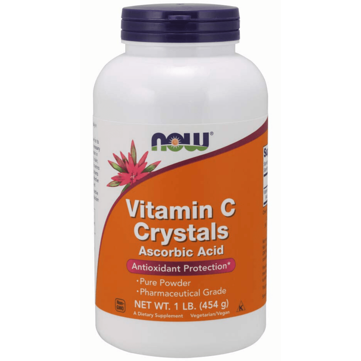 NOW Foods Vitamin C Crystals - 454 g - Haz Tu Pedido