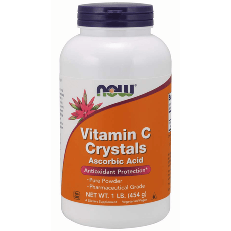 NOW Foods Vitamin C Crystals - 454 g - Haz Tu Pedido