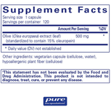 Pure Encapsulations Olive Leaf Extract - Capsules - Haz Tu Pedido