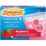 Emergen-C Immune + Plus - Frambuesa - 30 Paquetes - Haz Tu Pedido