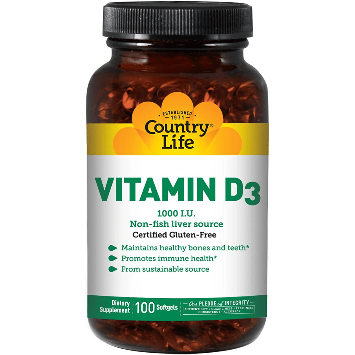 Country Life Vitamin D3 1000 IU - Haz Tu Pedido